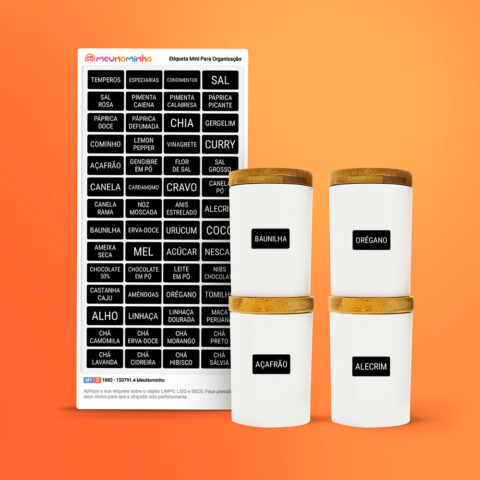 etiqueta de organização