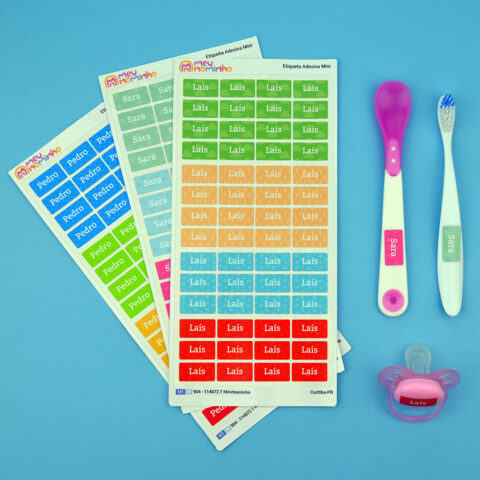 Kit Etiqueta Escolar - Etiquetas Escolares