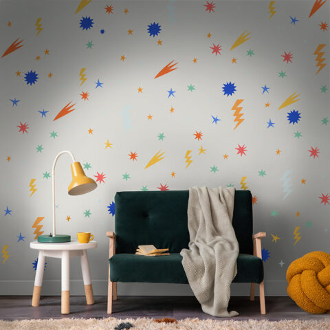 Adesivo de Parede Decoração - Noite Estrelada