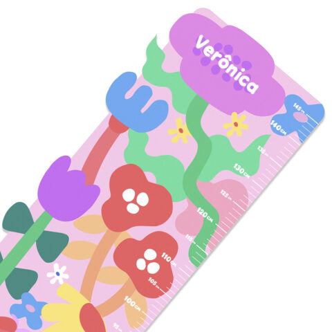 Regua de Crescimento Adesiva Primavera