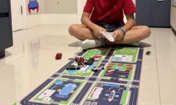 Pista de Carrinho Adesiva Infantil