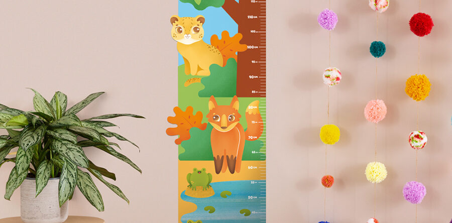 Régua de Crescimento Infantil Personalizada